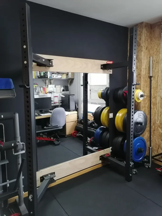 Instalación Espejo Gym 